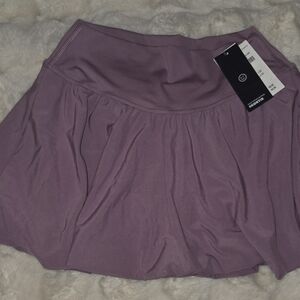 NWT Gilly Hicks Hollister Active Bubble Skortie Purple Athletic Skirt Skort S